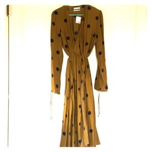 Urban outfitters maxi wrap dress